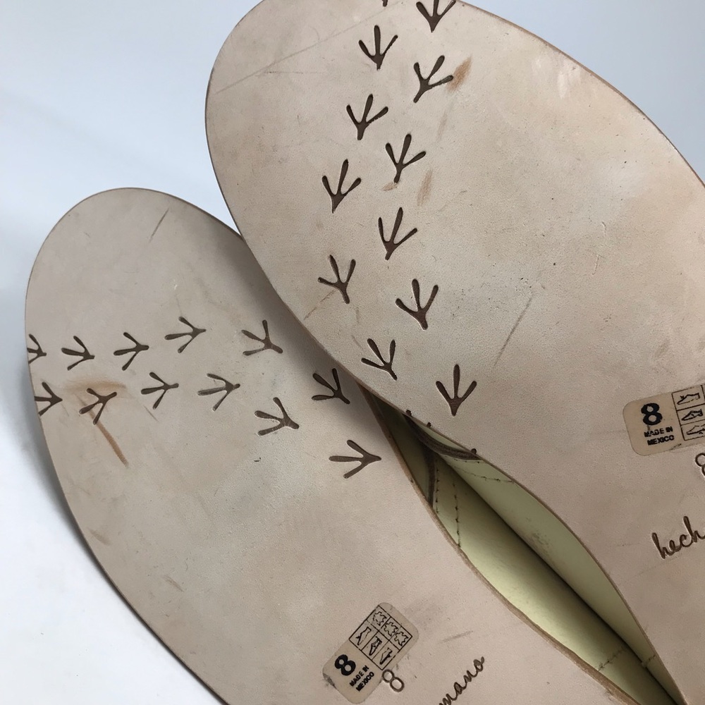 Beek Two Birds Bunting Chukka Booties Boots Handmade Leather Sanded White 8 new - Picture 11 of 15